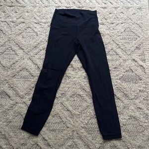 Lululemon Align Leggings Size 6 Navy blue 25 inch